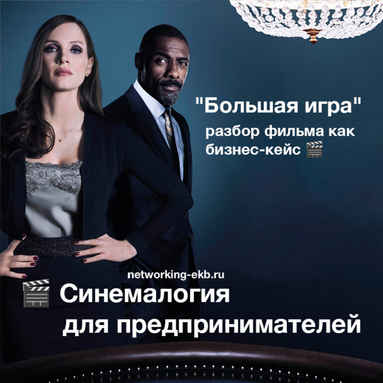 Синемалогия в Екатеринбурге. Разбор фильма как бизнес кейс
